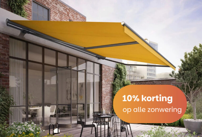 Voorjaarsactie zonwering